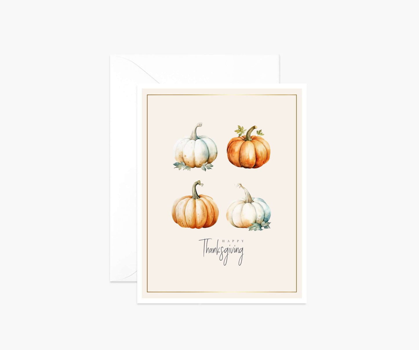 Autumn Pumpkins Note Card Set