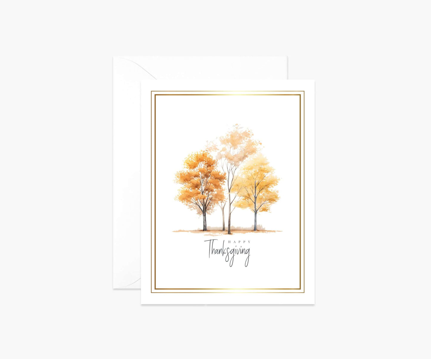 Autumn Trees Note Card Set