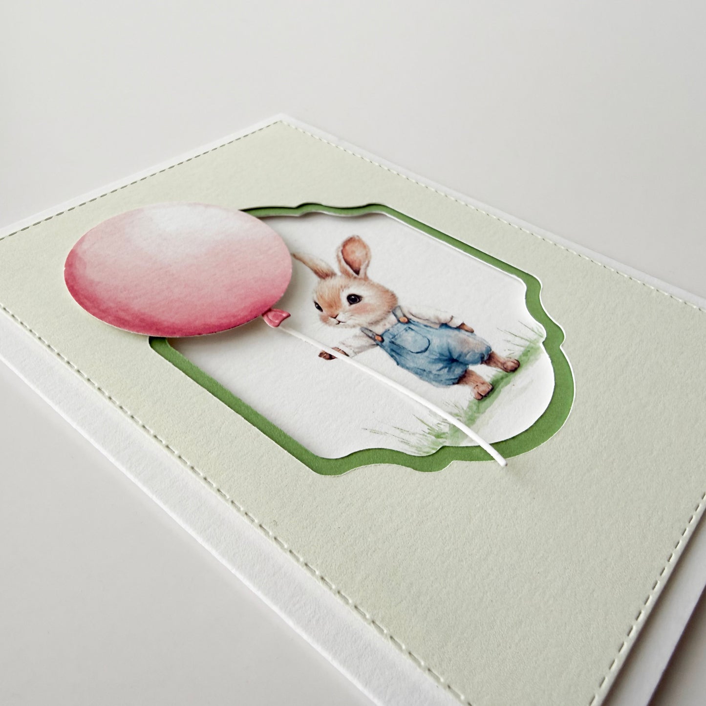 The Celebration Bunny – Easter Keepsake Card