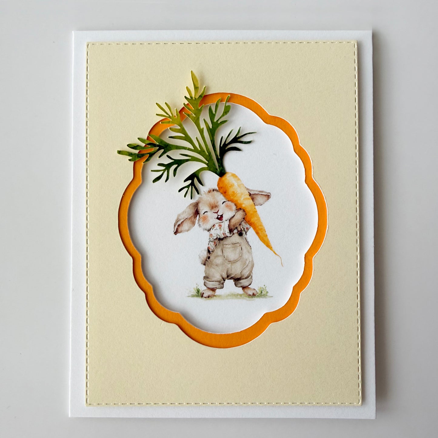 The Garden Bunny – Easter Keepsake Card