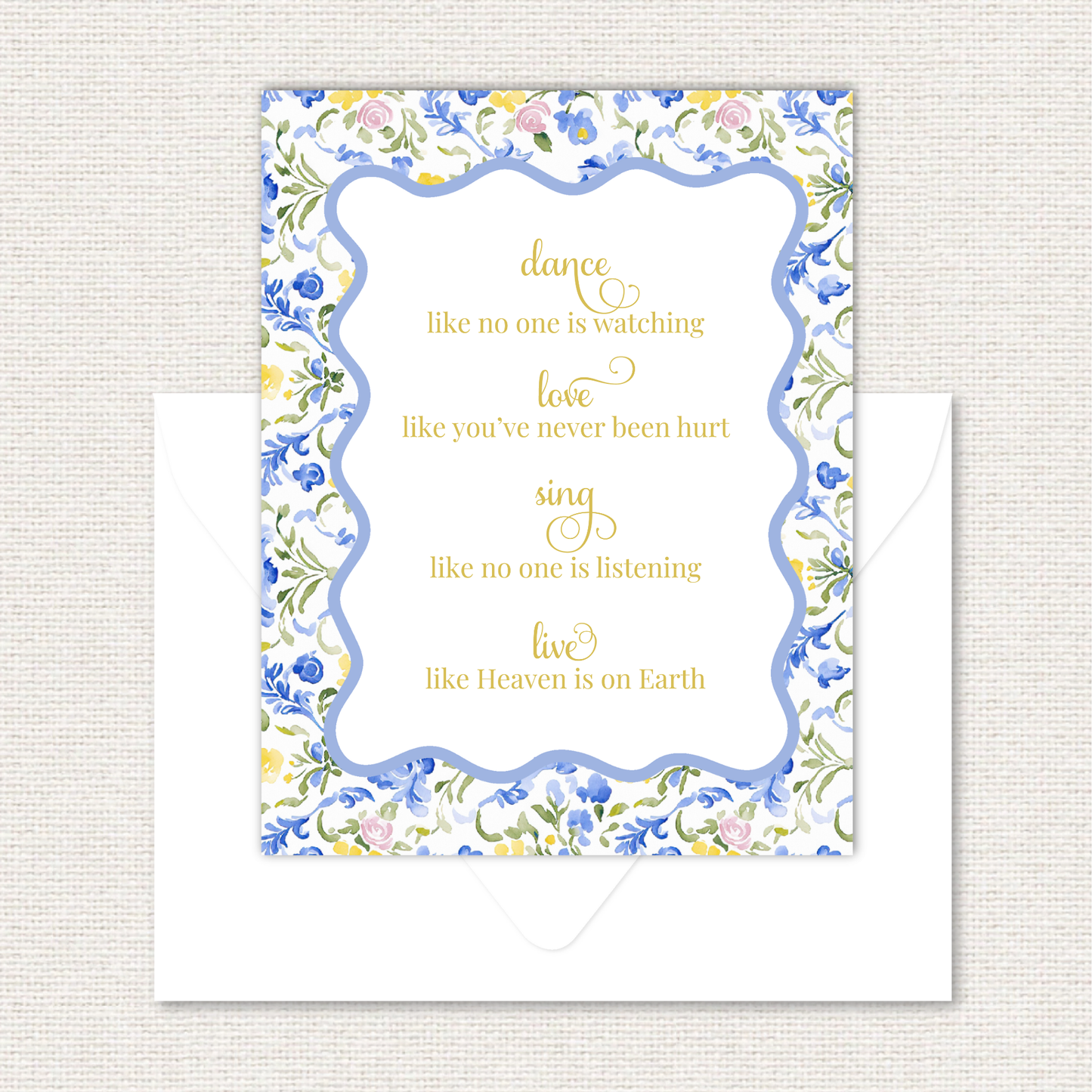 Quotable Cards - Dance like no one is watching