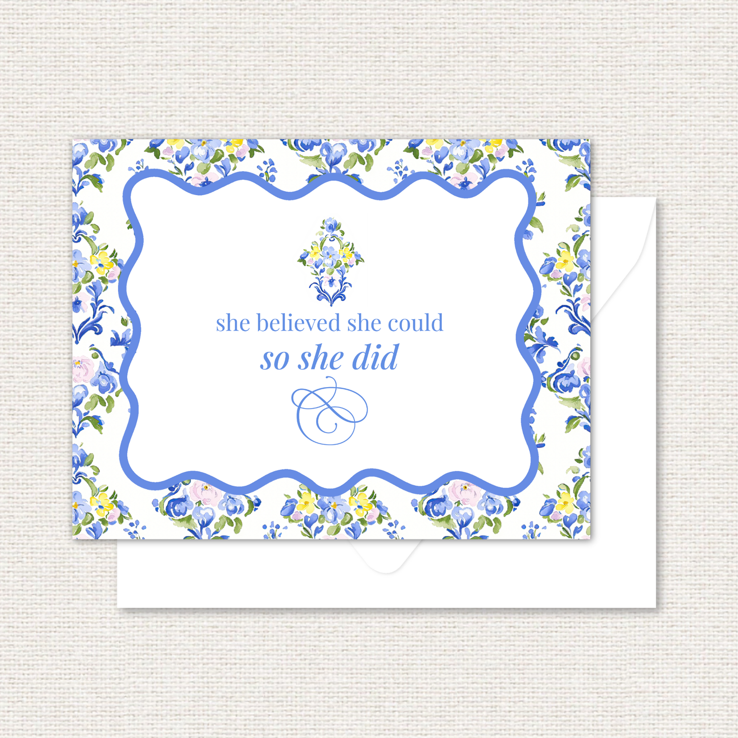 Quotable Cards - She Believed She Could, So She Did