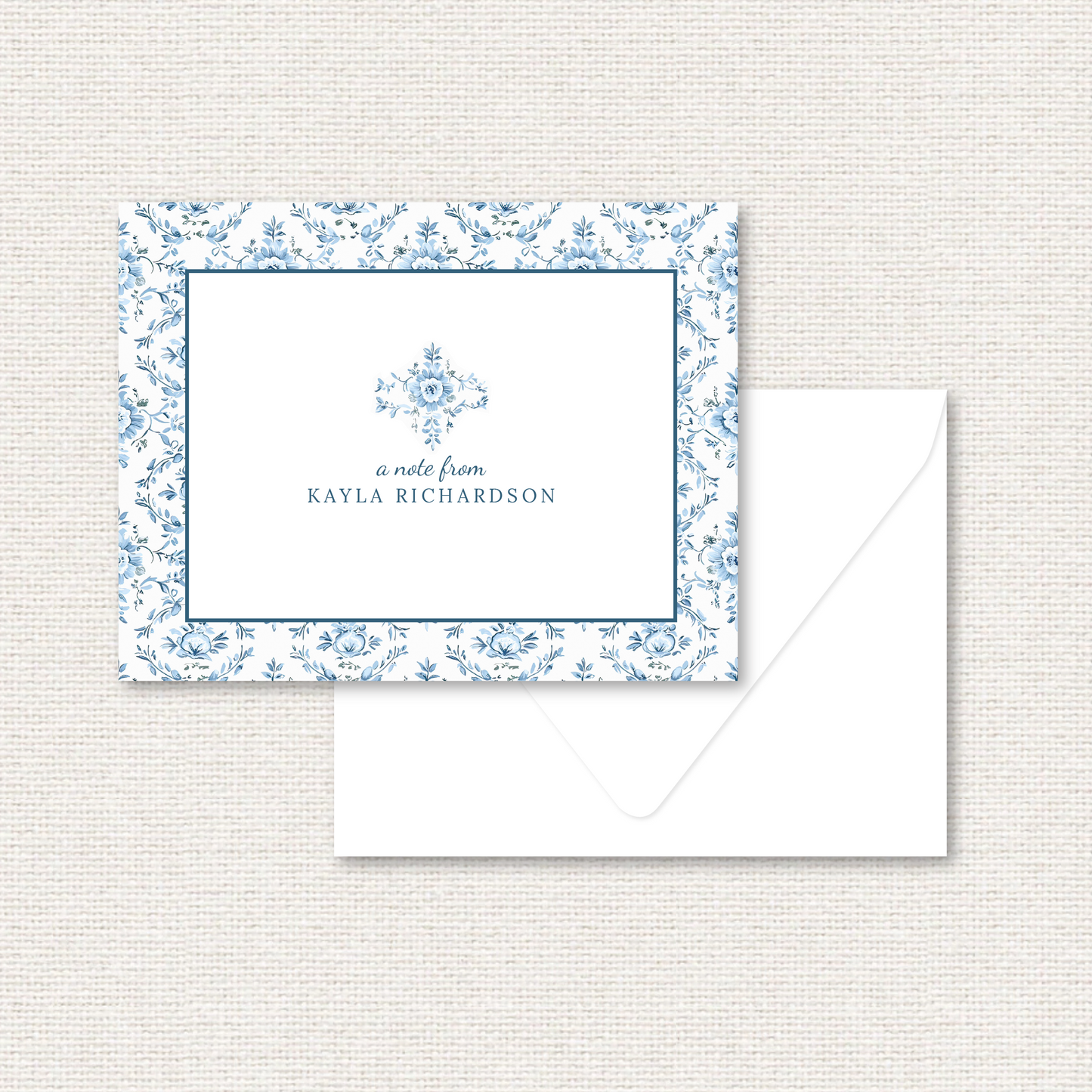 THE KAYLA PERSONALIZED NOTE CARD