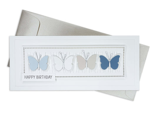 Butterflies in Blue