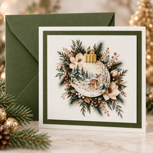 Woodland Reverie | Dimensional Christmas Cards