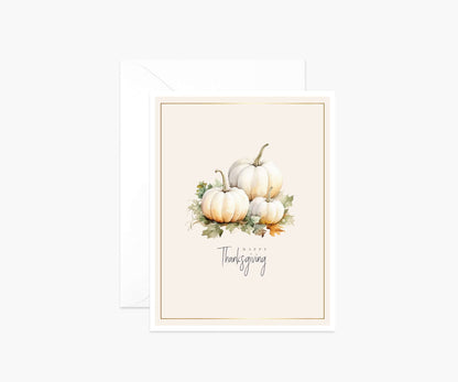 Autumn Pumpkins Note Card Set
