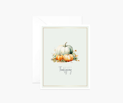 Autumn Pumpkins Note Card Set