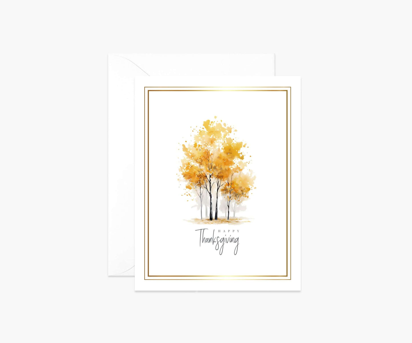 Autumn Trees Note Card Set