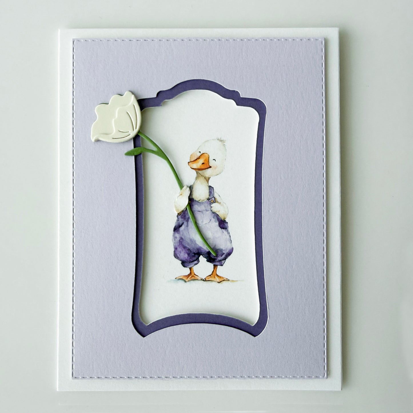 Lily Duckling – Easter Keepsake Card
