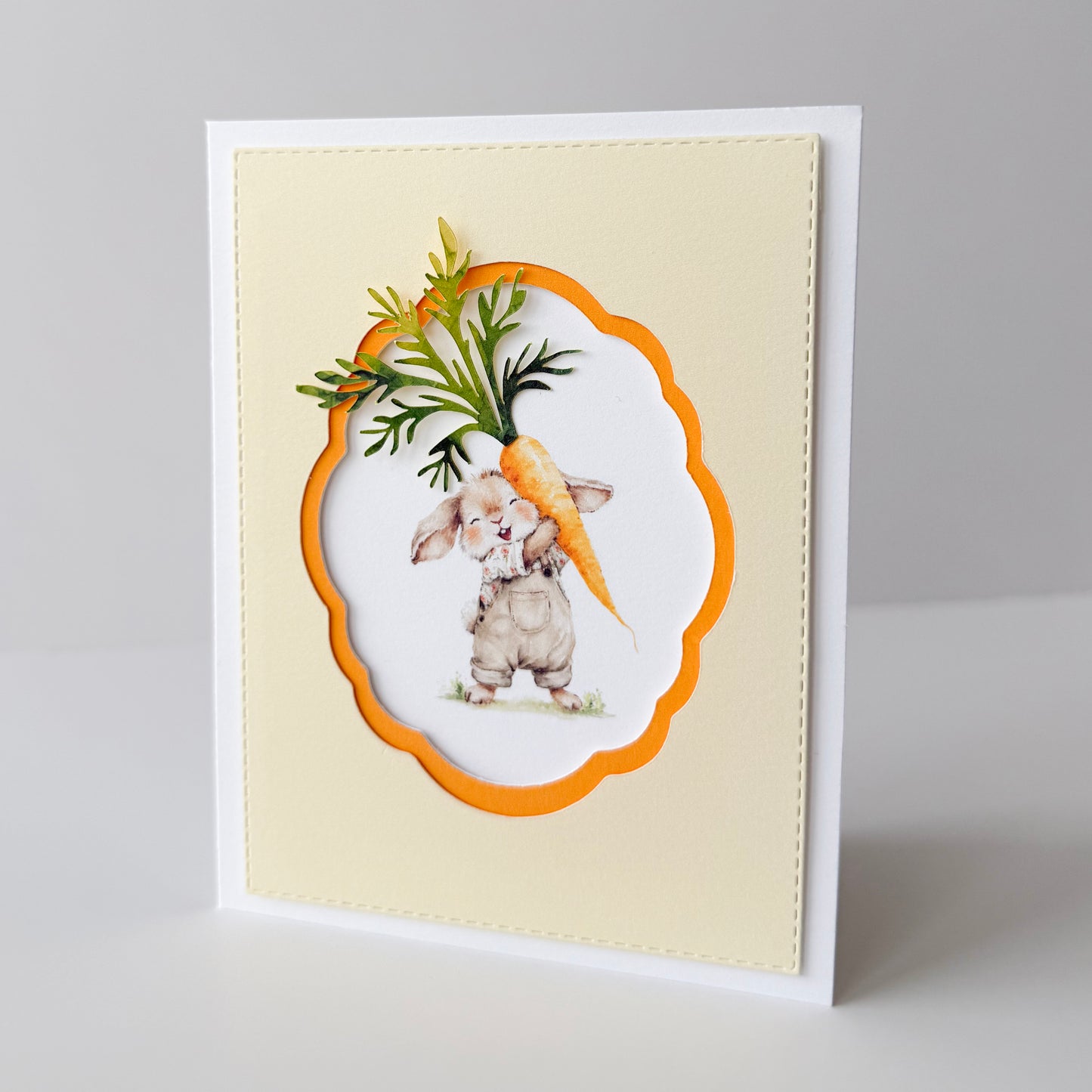 The Garden Bunny – Easter Keepsake Card