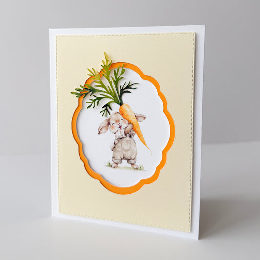 The Garden Bunny – Easter Keepsake Card