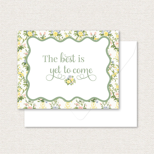 Quotable Cards - The Best is Yet to Come