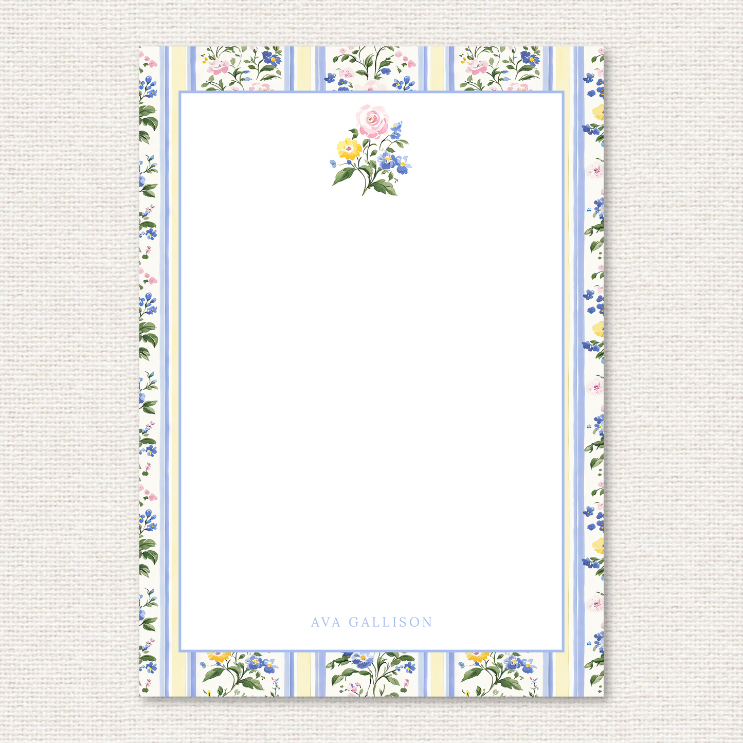 THE AVA PERSONALIZED NOTEPAD