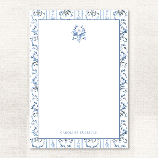 THE CAROLINE PERSONALIZED NOTEPAD