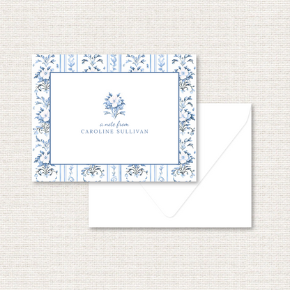 THE CAROLINE PERSONALIZED NOTE CARD