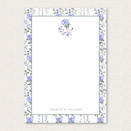 THE CHARLOTTE PERSONALIZED NOTEPAD