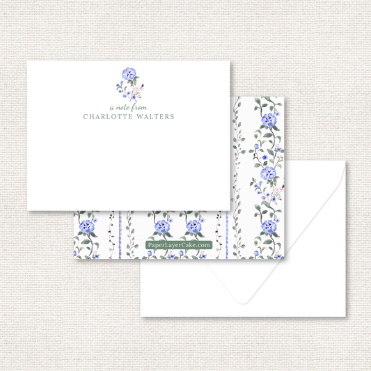 THE CHARLOTTE PERSONALIZED FLAT NOTE
