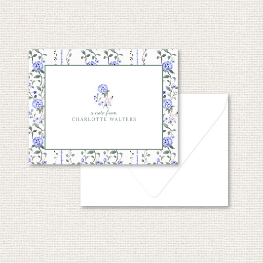 THE CHARLOTTE PERSONALIZED NOTE CARD