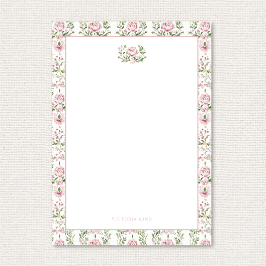 THE LOUISA PERSONALIZED NOTEPAD