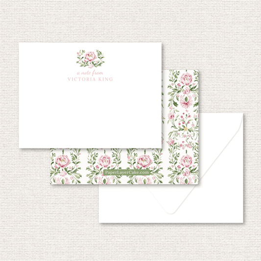 THE LOUISA PERSONALIZED FLAT NOTE