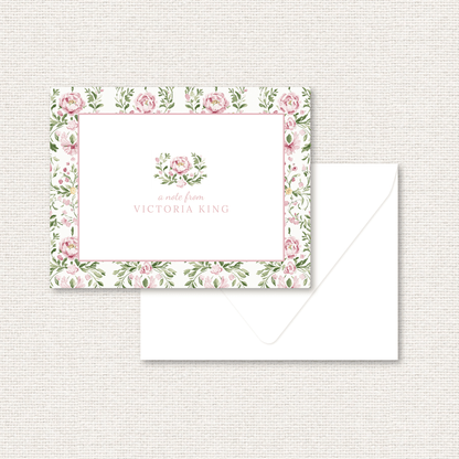 THE LOUISA PERSONALIZED NOTE CARD