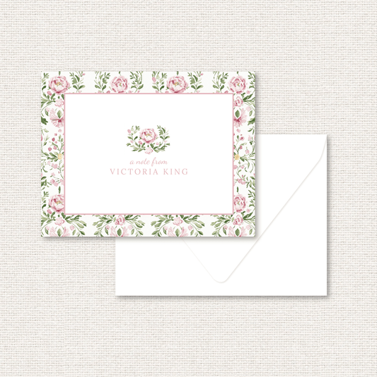 THE LOUISA PERSONALIZED NOTE CARD