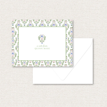 THE QUINN PERSONALIZED NOTE CARD