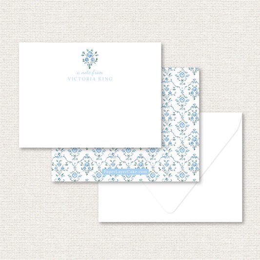THE REGINA PERSONALIZED FLAT NOTE