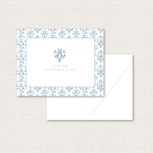 THE REGINA PERSONALIZED NOTE CARD