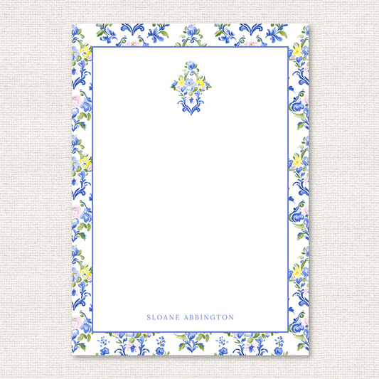 THE SLOANE PERSONALIZED NOTEPAD