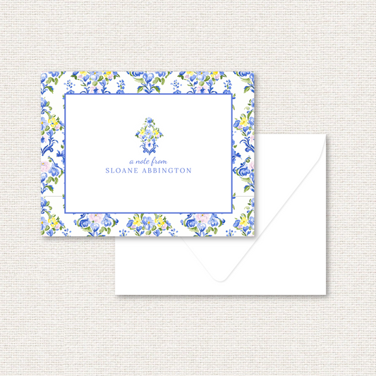 THE SLOANE PERSONALIZED NOTE CARD