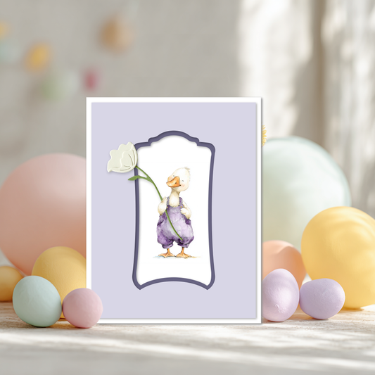 Lily Duckling – Easter Keepsake Card