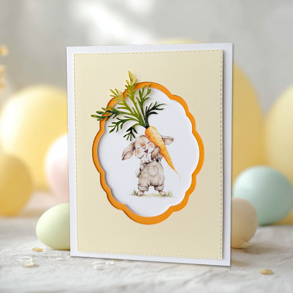 The Garden Bunny – Easter Keepsake Card