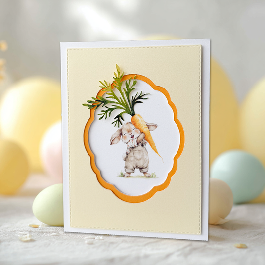 The Garden Bunny – Easter Keepsake Card
